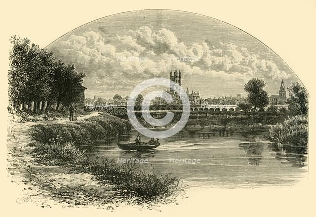 'Gloucester, from the North-West', 1898. Creator: Unknown.