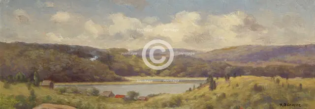 Gloucester Harbor, 1892. Creator: Richard Gruelle.