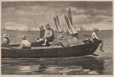 Gloucester Harbor, published 1873. Creator: Winslow Homer