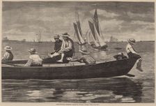 Gloucester Harbor, published 1873. Creator: Winslow Homer