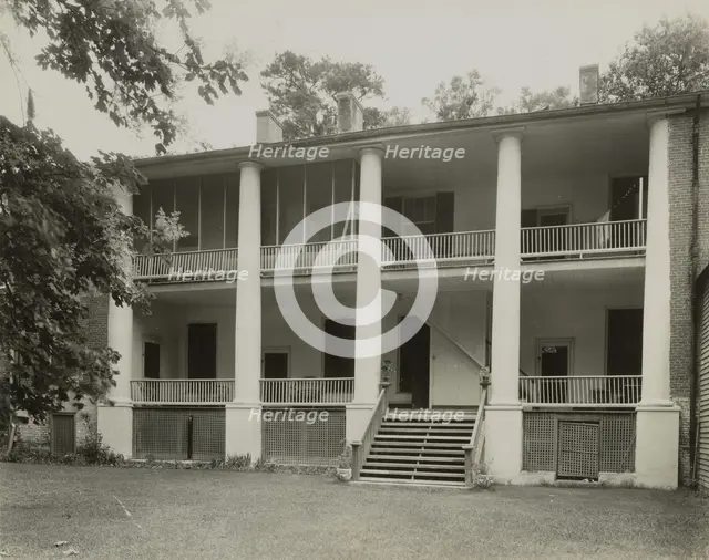 Gloucester, Natchez, Adams County, Mississippi, 1938. Creator: Frances Benjamin Johnston.