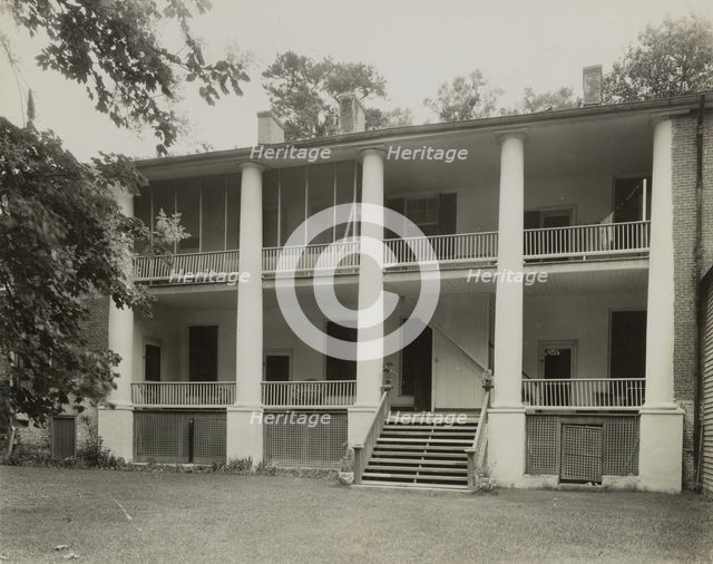 Gloucester, Natchez, Adams County, Mississippi, 1938. Creator: Frances Benjamin Johnston.