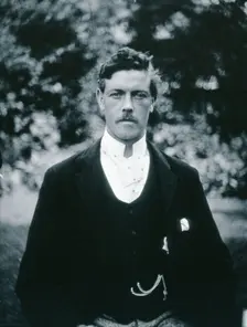 Gloucester smallpox epidemic, 1896: Edwin Davis, a smallpox patient, 1896. Creator: HCF of Gloucester