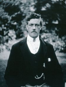 Gloucester smallpox epidemic, 1896: Edwin Davis, a smallpox patient, 1896. Creator: HCF of Gloucester