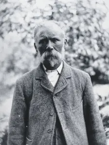 Gloucester smallpox epidemic, 1896: George Steel, a smallpox patient, 1896. Creator: HCF of Gloucester