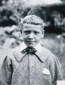 Gloucester smallpox epidemic, 1896: JR Evans, a smallpox patient, after recovery, 1896. Creator: HCF of Gloucester