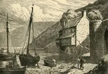 Glovelly Harbour 1898. Creator: Unknown