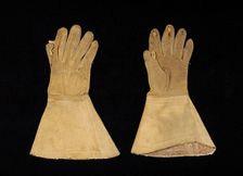 Gloves, American, 1862-64. Creator: Unknown