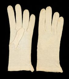 Gloves, American, ca. 1860. Creator: Unknown
