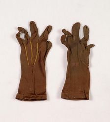 Gloves, American, ca. 1888. Creator: Unknown