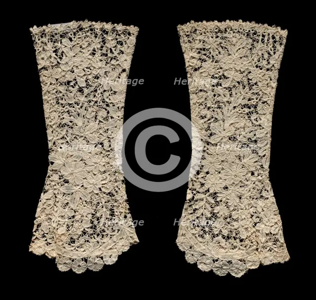Gloves, c. 1850. Creator: Unknown.
