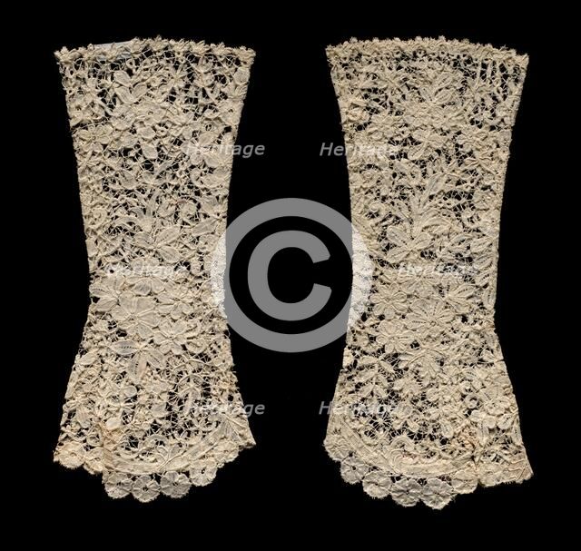 Gloves, c. 1850. Creator: Unknown.