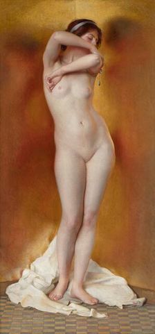 Glow of Gold, Gleam of Pearl, 1906. Creator: William McGregor Paxton