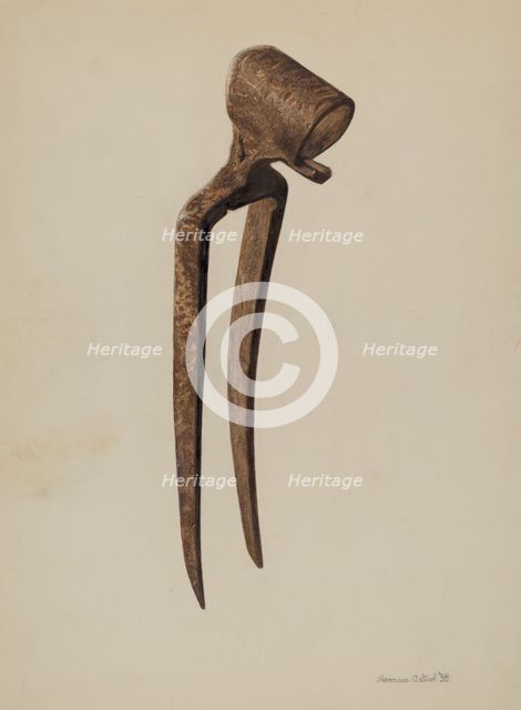 Grum Hoe, 1938. Creator: Herman O. Stroh.