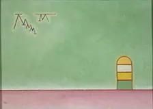 Grünleer (Empty Green), 1930. Creator: Kandinsky, Wassily Vasilyevich (1866-1944)