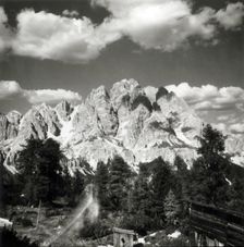Gruppo del Cristallo seen from Tondi de Faloria, Dolomites, Italy, c1955. Creator: Arthur Charles Kirby Ware