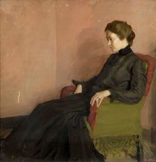 Grace Canedy, the artist's first wife, c1904. Creator: Harold Gilman
