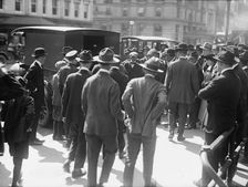 Grace Abbott, Director of Child Labor Division Field Division, Council of National Defense, 1917. Creator: Harris & Ewing