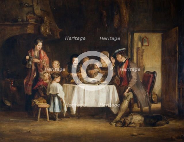 Grace Before Meat, 1839. Creator: David Wilkie.