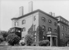 Grace Denio Litchfield's home, 2010 Mass. Ave., N.W. Washington, D.C., between 1890 and 1950. Creator: Frances Benjamin Johnston