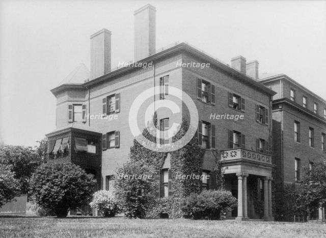 Grace Denio Litchfield's home, 2010 Mass. Ave., N.W. Washington, D.C., between 1890 and 1950. Creator: Frances Benjamin Johnston.