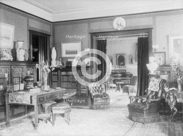 Grace Denio Litchfield's home, 2010 Mass. Ave., N.W. Washington, D.C., between 1890 and 1950. Creator: Frances Benjamin Johnston.