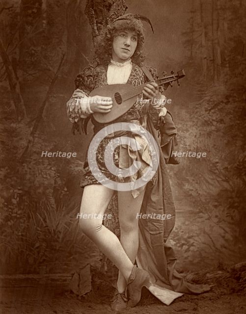 Grace Hawthorne, American actress, 1888.  Artist: Ernest Barraud