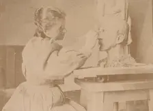 Grace Lee Rinehart, 1860s. Creator: Unknown