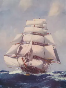 Gracefully Riding the Seas 1936