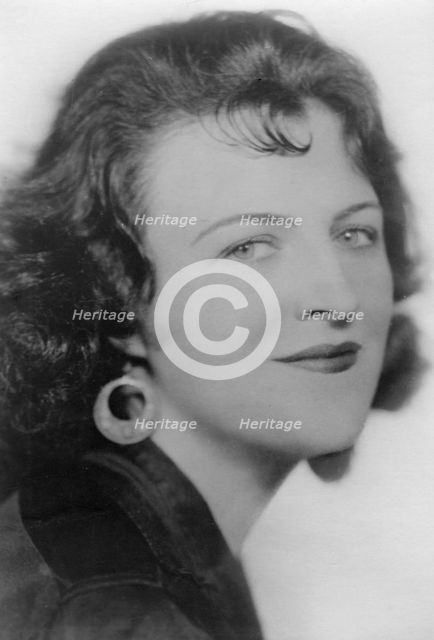 Gracie Fields (1898-1979), English singer and comedienne, c1920s. Artist: Unknown