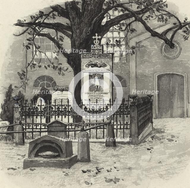 Grabmal von Klopstock, 1893. Creator: Fritz Stoltenberg.