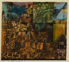 Gräberstadt (City of Tombs), 1914. Creator: Klee, Paul (1879-1940)