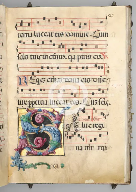 Gradual, c. 1520. Creator: Girolamo dai Libri (Italian, 1474-1555), circle of.