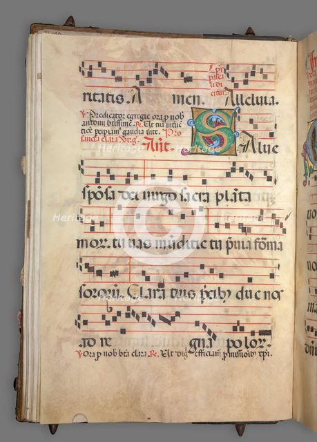 Gradual, c. 1520. Creator: Girolamo dai Libri (Italian, 1474-1555), circle of.