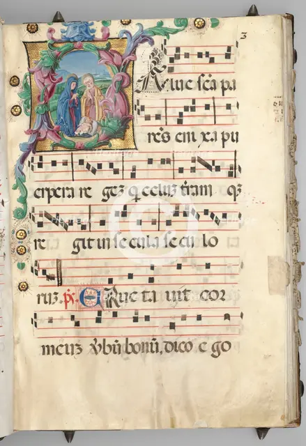 Gradual, c. 1520. Creator: Girolamo dai Libri (Italian, 1474-1555), circle of.