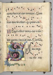 Gradual, c. 1520. Creator: Girolamo dai Libri (Italian, 1474-1555), circle of