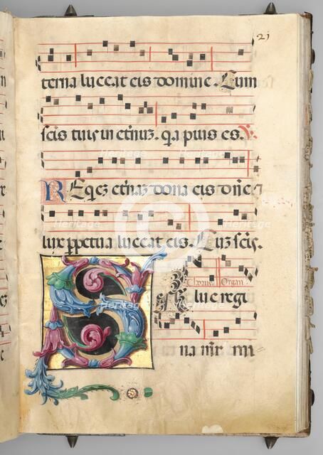 Gradual, c. 1520. Creator: Girolamo dai Libri (Italian, 1474-1555), circle of.