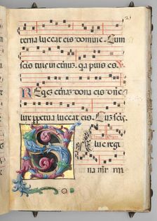 Gradual, c. 1520. Creator: Girolamo dai Libri (Italian, 1474-1555), circle of