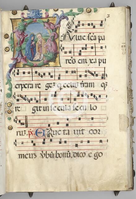 Gradual, c. 1520. Creator: Girolamo dai Libri (Italian, 1474-1555), circle of.
