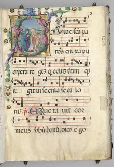 Gradual, c. 1520. Creator: Girolamo dai Libri (Italian, 1474-1555), circle of