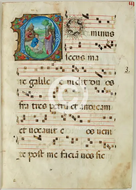 Gradual, late 15th century. Creator: Antoine de Lonhy.