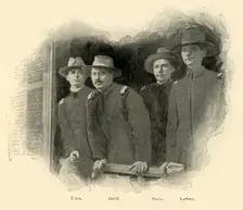 Graduates of 98 Spanish-American War, June 1898, (1899). Creator: Burr McIntosh