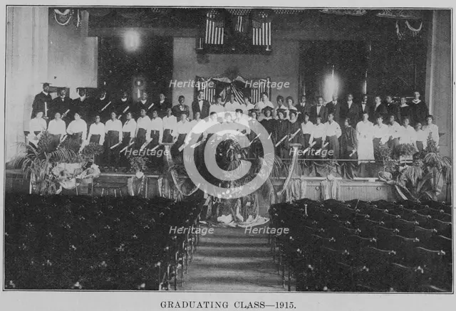Graduating class- 1915. Creator: Unknown.