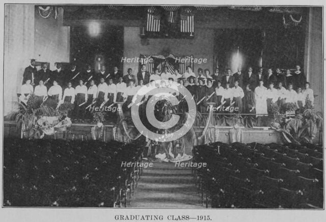 Graduating class- 1915. Creator: Unknown.