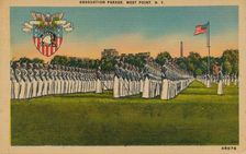 Graduation Parade, West Point, New York, c1940s