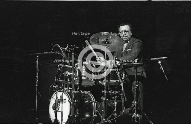 Grady Tate, Philip Morris Jazz. Festival. Dominion Theatre. London, Nov 1985. Creator: Brian O'Connor.