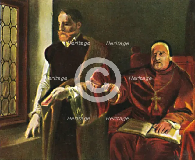 'Graf Egmont 1522-1568. - Gemälde vn Louis Gaillait', 1934. Creator: Unknown.