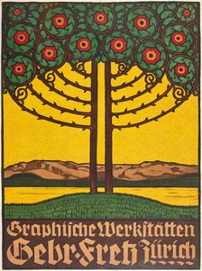 Grafische Werkstätten Gebrüder Fretz Zürich, 1913. Creator: Koch, Walther (1875-1915)