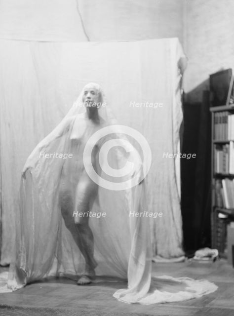 Graham, Martha, Miss, 1928 Creator: Arnold Genthe.