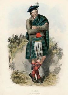 Graham, from The Clans of the Scottish Highlands, pub. 1845 (colour lithograph)